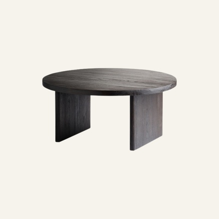 COFFEE TABLE | RECYCLED TEAK | Ø 75 CM