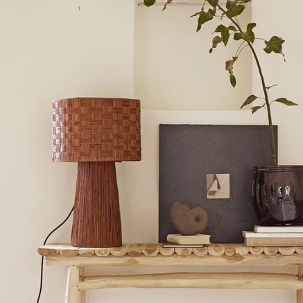 BORDLAMPE | BAST | Ø 35 X H 60 CM