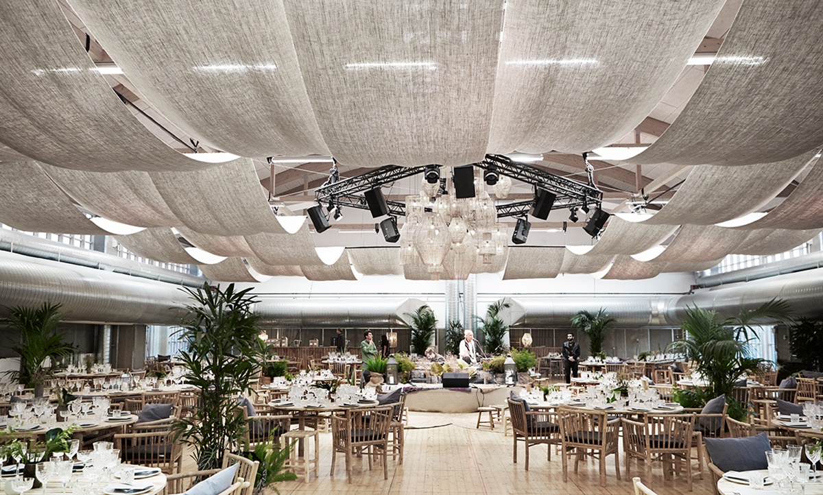 Design hotel dekoreret med Tine k home bambus møbler