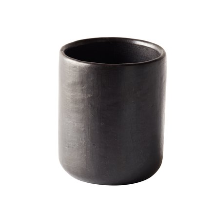 Mug, stonewear, dia 8xH9 cm, black