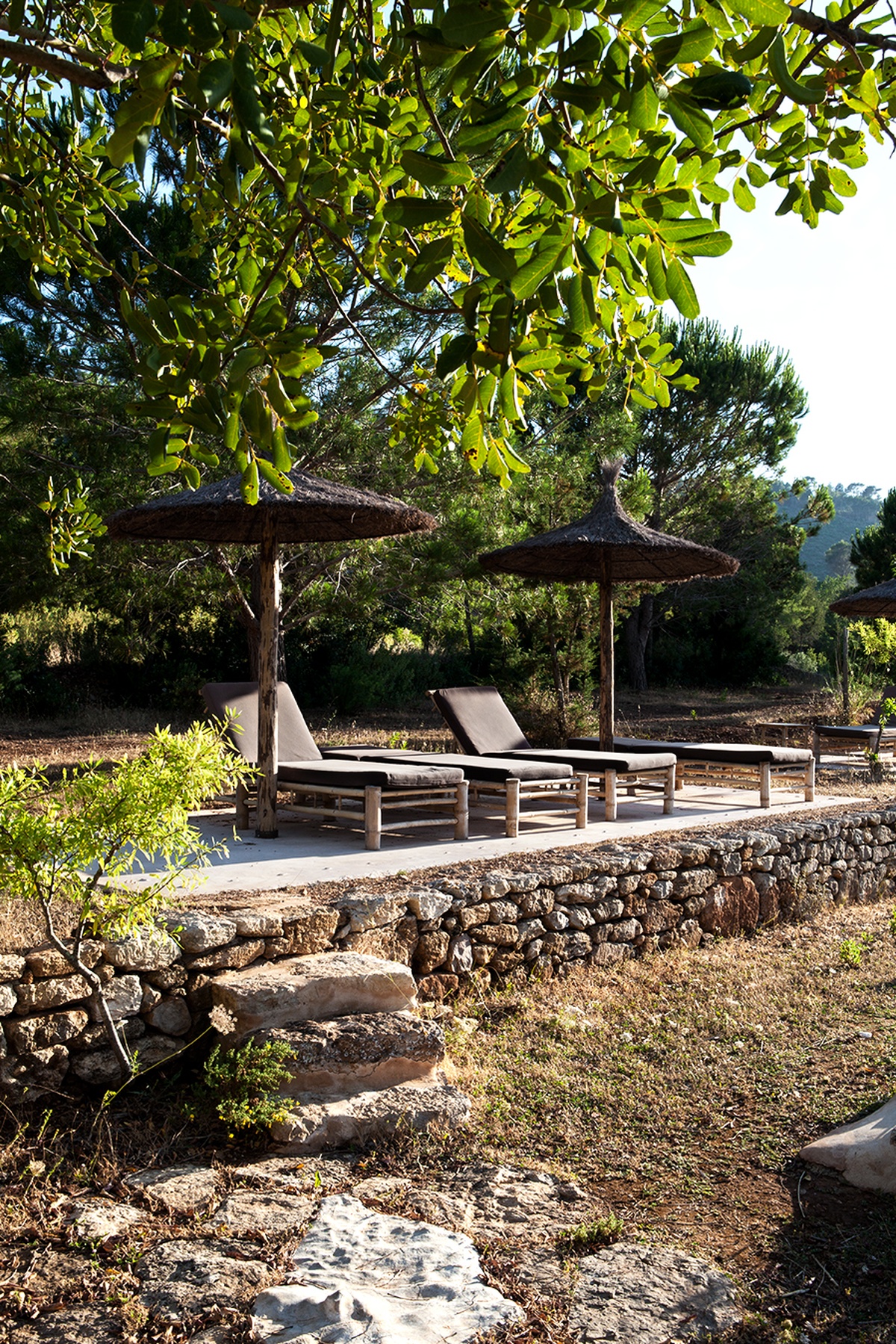 tinekhome sunbed at Finca Can Marti Ibiza
