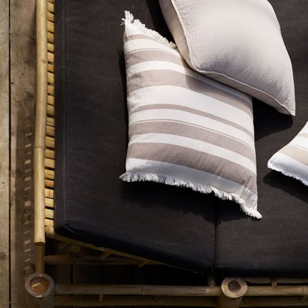 CUSHION W. FILLING | COTTON & LINEN | 60 X 60 CM