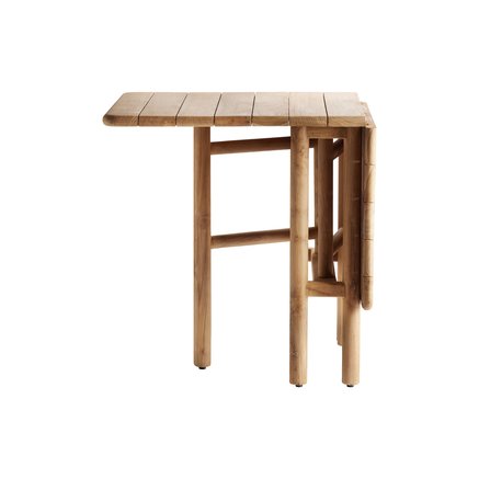 FOLDABLE TABLE | TEAK | H 75 CM