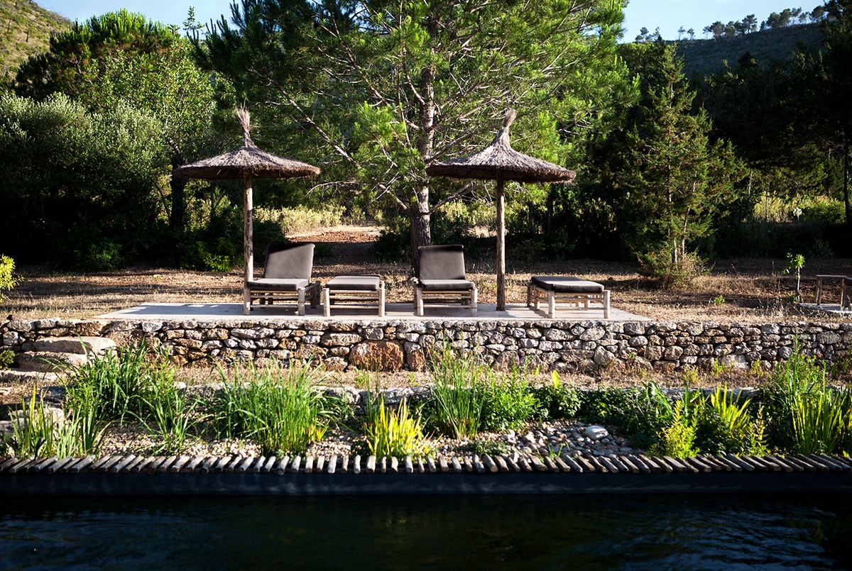 tinekhome furniture at Finca Can Marti Ibiza