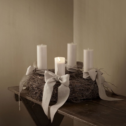 DEKORATIONSKRANS | BREGNERØDDER | Ø 48 CM