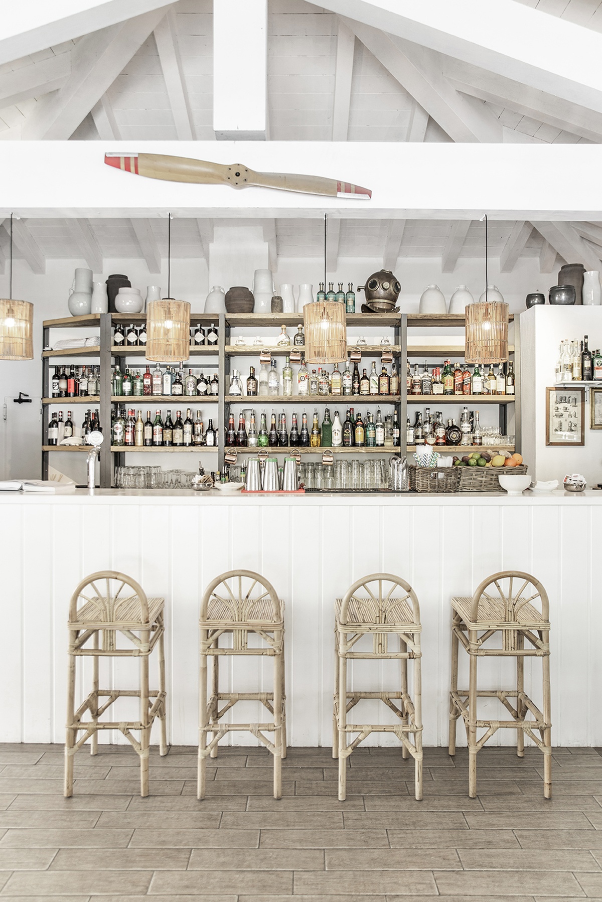 Tine k home bar stole i rattan