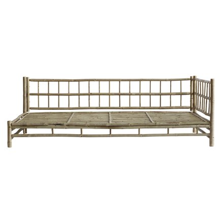 BAMBOO SOFA | SAND MATTRESS | LEFT