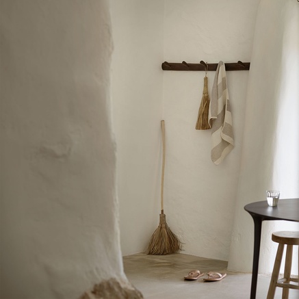 HÅNDKLÆDE | BOMULD & HØR | 50 X 100 CM