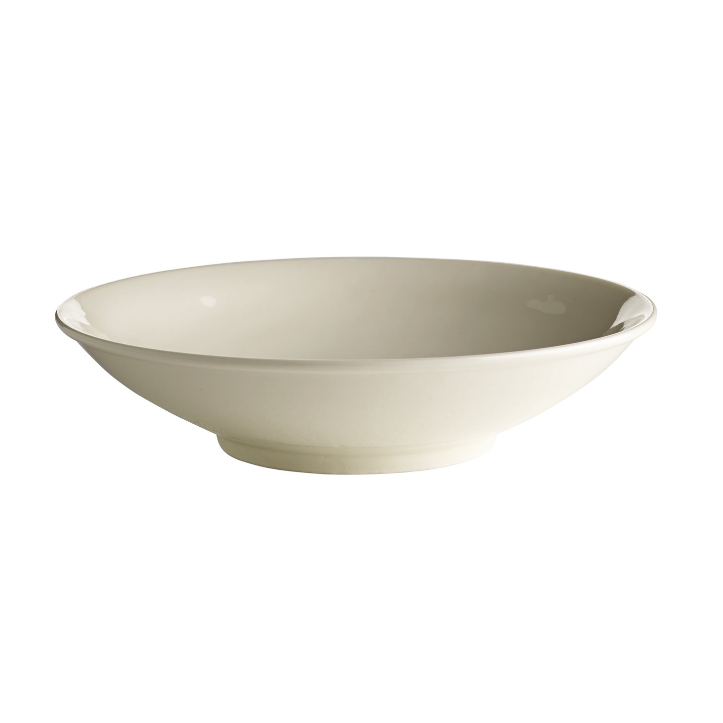 Pasta bowl, glazed porcelain, 25 x H 5 cm, white Products Tine K Home