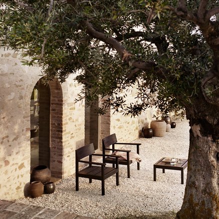 LOUNGE STOL | ACCOYA FYRRETRÆ | 78 cm