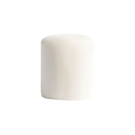 POUF | JOP WHITE | 45 X 46 cm