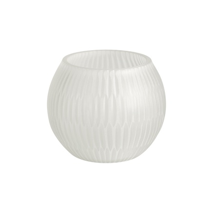 CANDLE HOLDER  | GLASS | H 7 CM