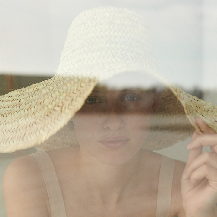 HAT | STRAW | D 56 CM