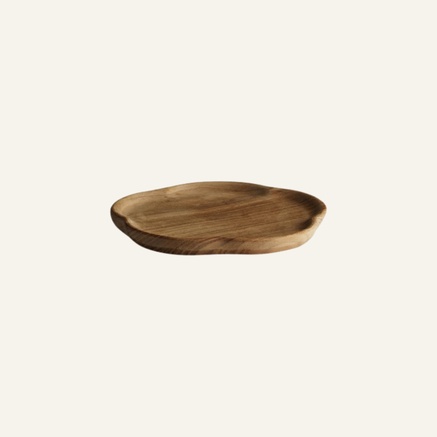 PLATE | TEAK | Ø 16 CM