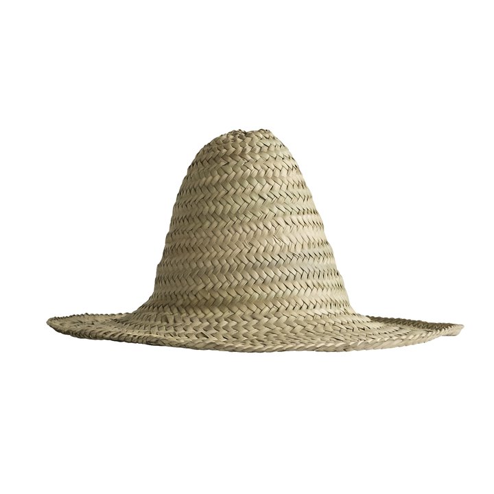 Sunhat in straw, one size
