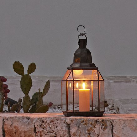 LANTERNE | TIN | H 60 CM