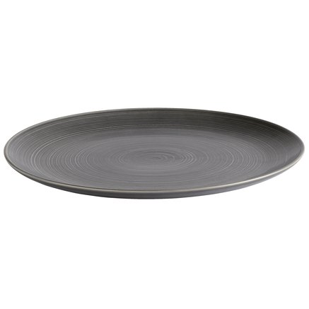ROUND DISH | GLAZED STONEWEAR | 38 CM