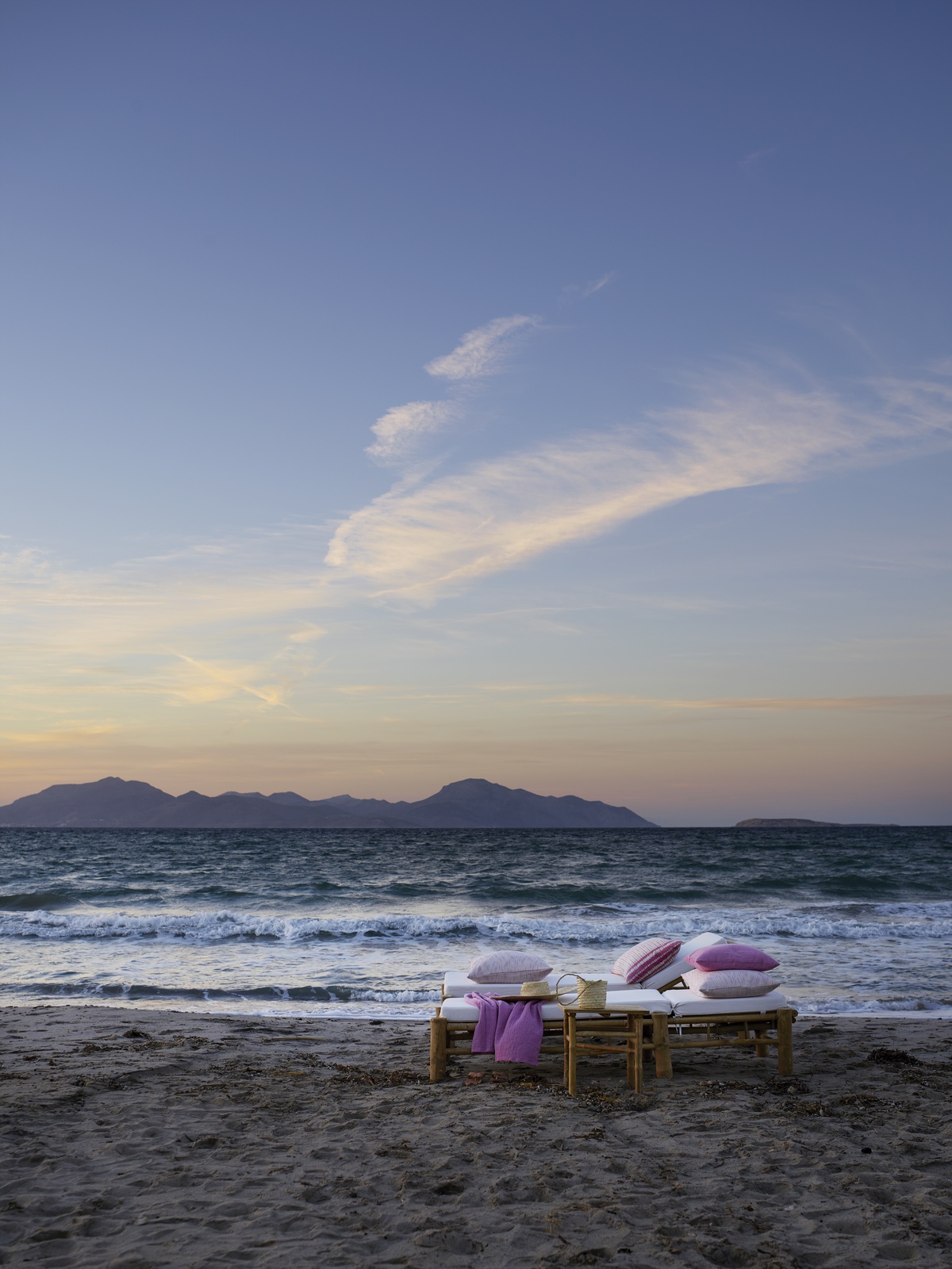 tinekhome bamboo furniture at Casa Cook Kos - photographed for Feel collection 2018