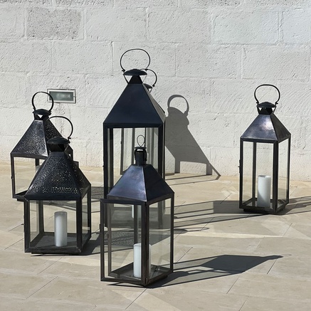 LANTERN | TIN | H 70 CM