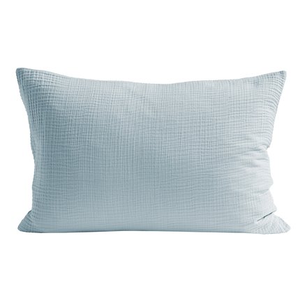 Cushion cover, 50x75 cm, cotton, OEKO-TEX, sky