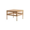 LOUNGE TABLE | POLYRATTAN | H 40 CM