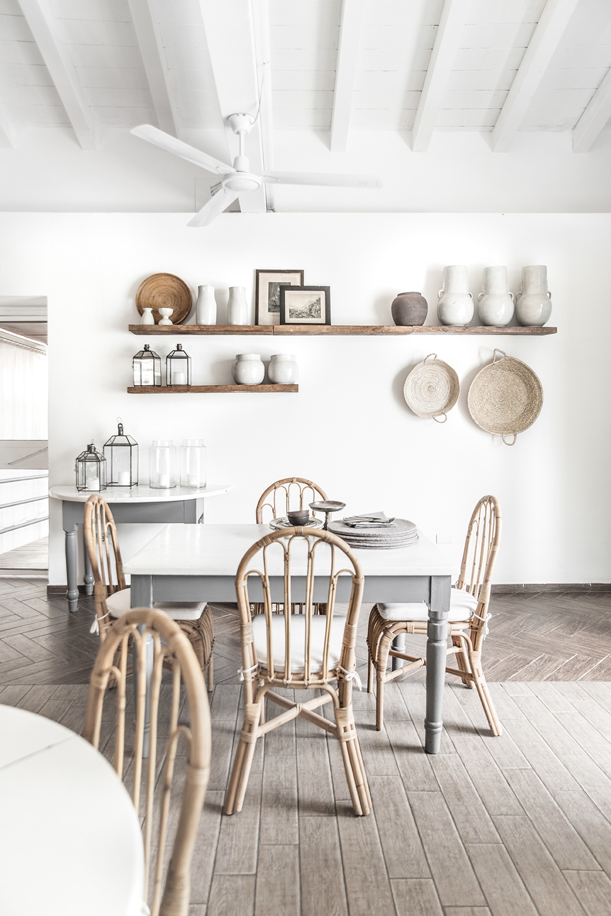 Tine K home spisebordsstol i rattan