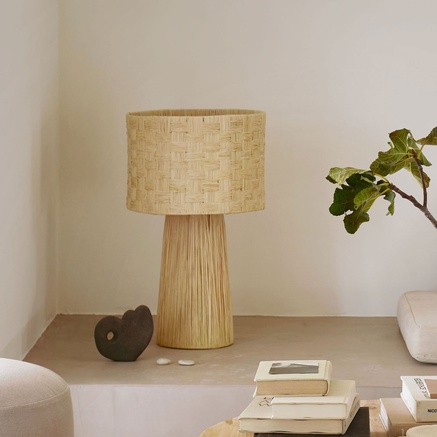 BORDLAMPE | BAST | Ø 35 X H 60 CM