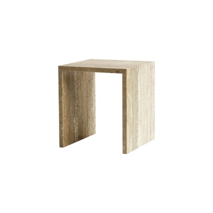 BORD | TRAVERTIN | 45 CM