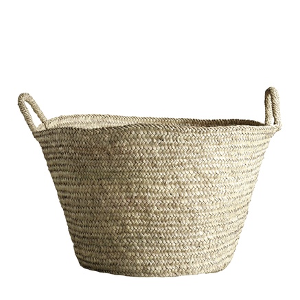 BASKET | PALM LEAVES | 55 CM
