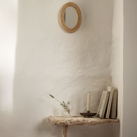 SPEJL | RATTAN | OVAL