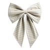 CHRISTMAS BOW | RECYCLED COTTON | 60 X 40 CM
