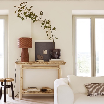 CONSOLE TABLE | TEAK | 120 X H 90 CM