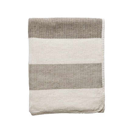 HÅNDKLÆDE | BOMULD & HØR | 90 X 150 CM