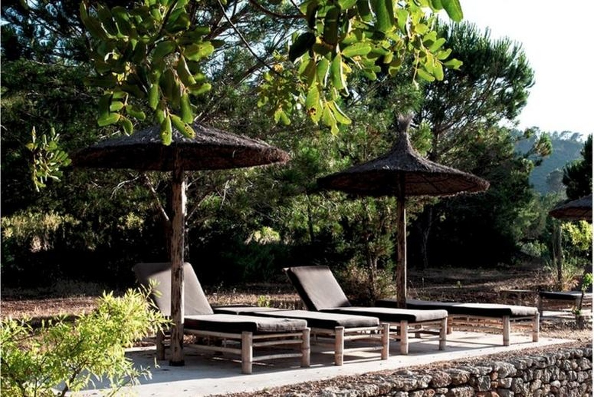 tinekhome furniture at Finca Can Marti Ibiza