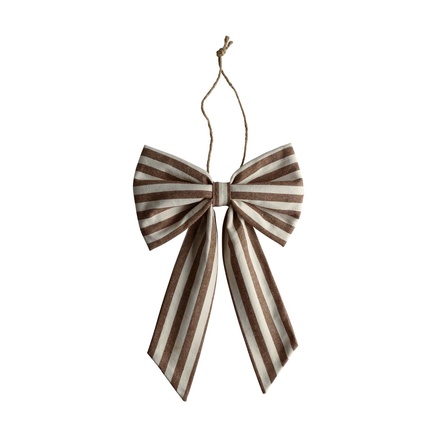 CHRISTMAS BOW | RECYCLED COTTON | H 28 CM
