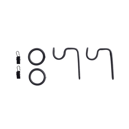 CURTAIN FITTINGS | IRON | SET OF 2