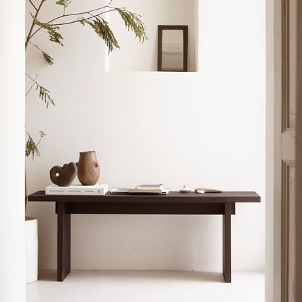 BENCH | BLACK | H 45 CM