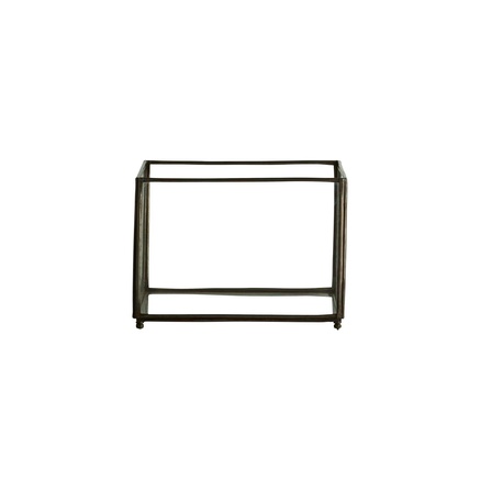 ÅBEN LANTERNE | JERN | H 15 CM