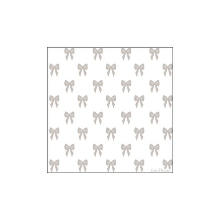 SMÅ PAPIRSERVIETTER | HØRFARVET | 50 STK