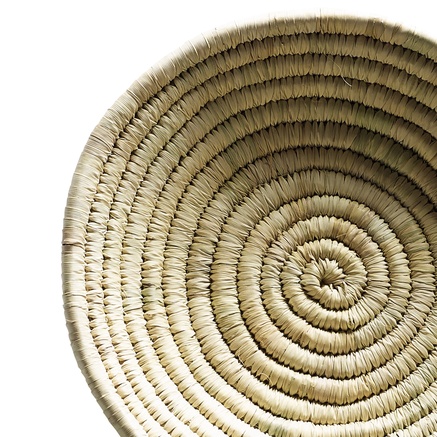 BASKET TRAY | PALM LEAVES | 30 CM