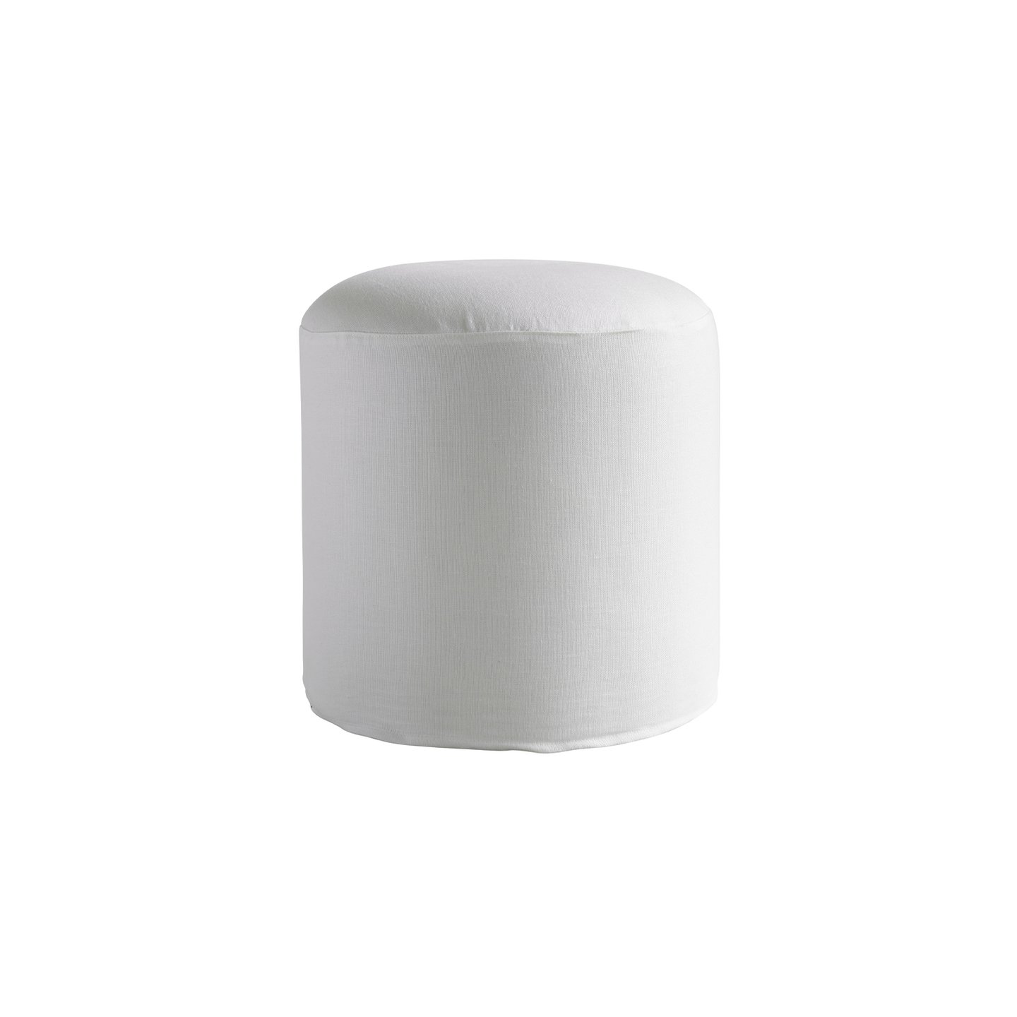 POUF JOP WHITE 45 X 48 cm Products Tine K Home