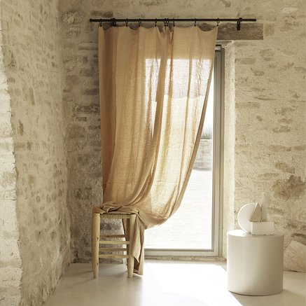 Curtain rod in iron, 120 cm