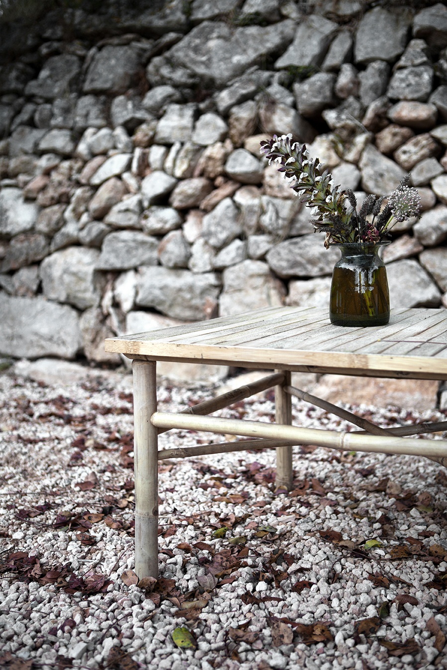 tinekhome bamboo furniture at Finca Can Marti Ibiza