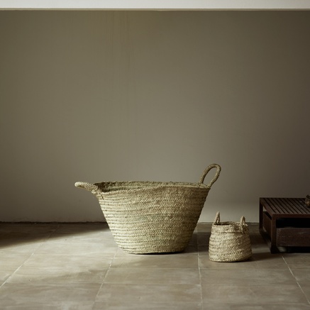 BASKET | PALM LEAVES | 33 CM