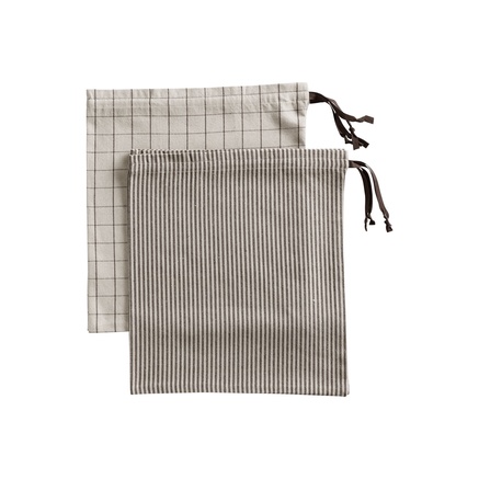 FABRIC BAG | RECYCLED COTTON | 4 PCS