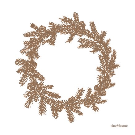 PAPER NAPKINS | CARAMEL | 50 PCS