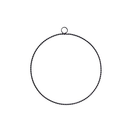 RING | OXIDISED BRASS | Ø 15 CM