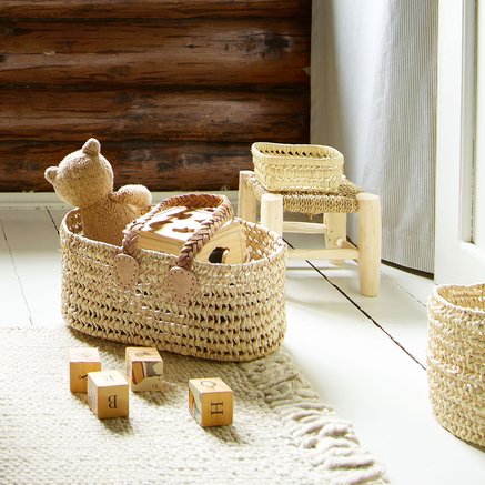 BAG | STRAW | H 20 CM