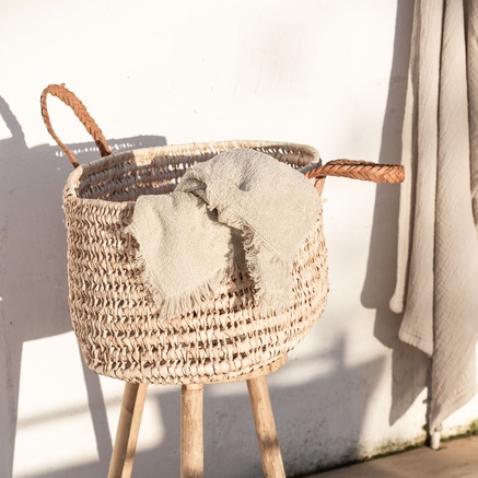 BAG | STRAW | H 40 CM