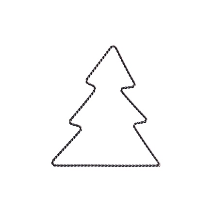 CHRISTMAS TREE | OXIDISED BRASS | 15 CM